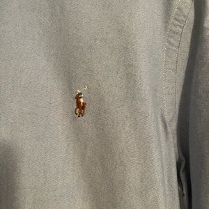 Ralph Lauren Medium light blue short sleeve button down